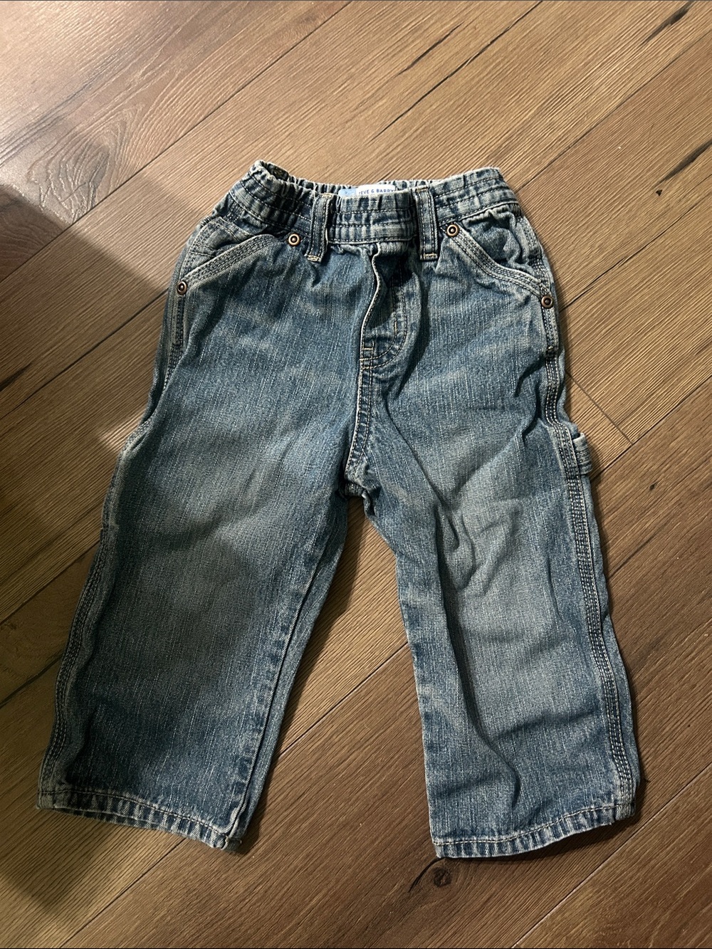 Steve & Barry's Boys Light Blue Carpenter Jeans Y2K vintage